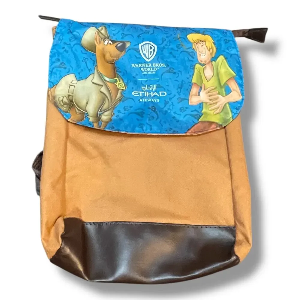 Scooby Doo Kids Backpack Tote Bag Etihad Airways Warner Bros World Abu Dhabi